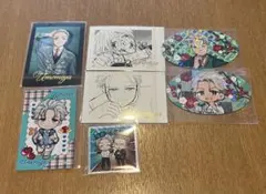 WIND BREAKER 原画展 クリアカード アルティメタル 缶バッジ 梅宮一