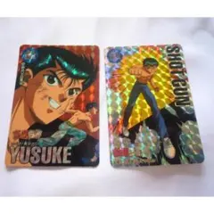 幽遊白書 カードダス No.211 魔界の4人！ 浦飯幽助 蔵馬 飛影 桑原和真