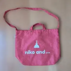 niko and... トートバッグ オレンジ