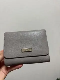 FURLA 三つ折り財布 グレー