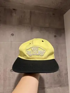 VANS イエロー ブラック キャップ