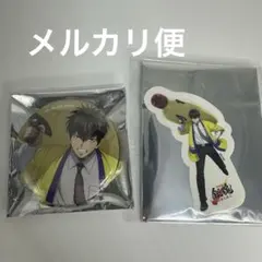 銀魂 ヤマダ電機 缶バッジ ステッカー 土方十四郎