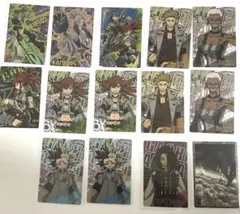 ガチアクタ カードウエハース 14枚セット 金色箔押し3枚