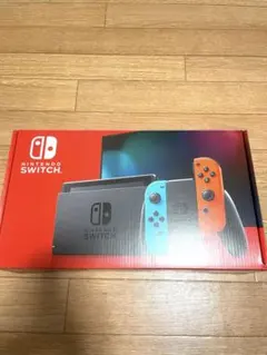 【美品】Nintendo Switch 本体 青/オレンジ Joy-Con付き