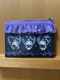 クロミ ポーチ フリル付き サンリオ