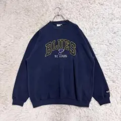 ヴィンテージ 古着 00s セントルイスブルース NHLスウェット XL