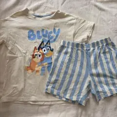 110 H&M BLUEY エイチアンドエム　ブルーイ　パジャマ　上下セット