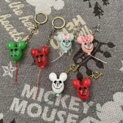 東京ディズニーリゾート バルーン キーホルダー イヤリング まとめ