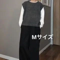 しまむら ammy ニットベスト グレー Mサイズ