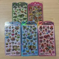 【正規品】うるちゅるPOP SEAL ドロップジェリーシール　パワーパフガールズ