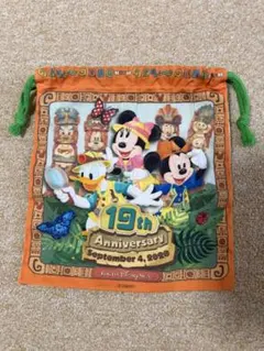 ディズニーシー　19周年　巾着