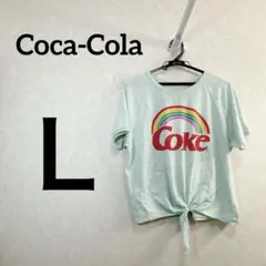 Coca-Cola 半袖Tシャツ L ミントグリーン コカ・コーラのサムネイル