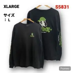 【即購入OK】XLARGE 長袖Tシャツ サイズL ブラック