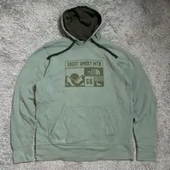 THE NORTH FACE スウェットパーカー セージグリーン ボックスロゴ
