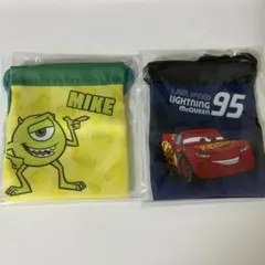 ディズニー　ピクサー　ミニ巾着