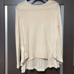 自由区　ニット　フレア　プリーツ　23区 icb アンフィーロ