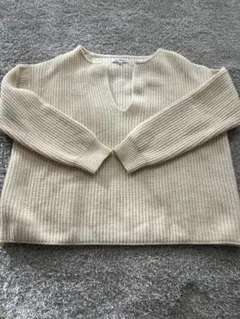 NEWMAN BEAUTY BASIC リブ編みニット/セーター Mサイズ