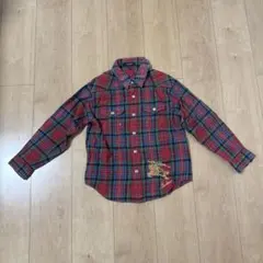 バーバリー★長袖ネルシャツ　140