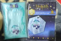 サンリオ Happyくじ E賞 ハンギョドン アクリルチャーム　G賞マルチケース