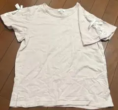美品　a.v.v 薄ピンク Tシャツ 160のサムネイル