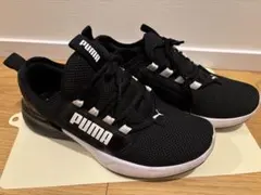 PUMA メッシュスニーカー 黒