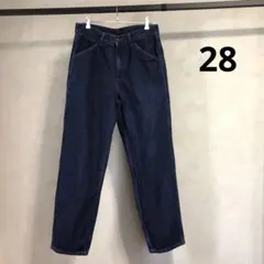 ユニクロ ワイドフィットジーンズ 64BLUE 28 股下71.5補正済