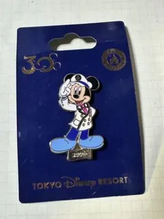 東京ディズニーリゾート ミッキーマウス ピンバッジ 30周年