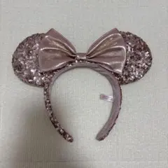 東京ディズニーリゾート ミニー スパンコールカチューシャ ピンク