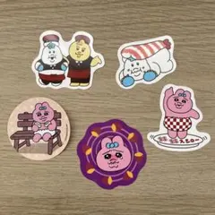 【シール】おぱんちゅうさぎ　んぽちゃむ　スシローコラボ