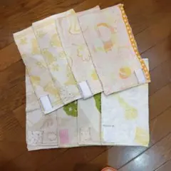 多色タオル地雑巾8枚セット