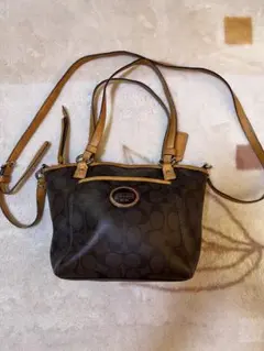 廃盤品COACH F20561 2way ショルダーバッグ ハンドバッグ