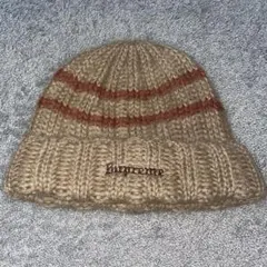 Supreme Brushed Stripe Beanie 