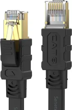 ★Senetem LANケーブル 5m CAT8