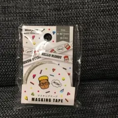 ハローメンディー×サンリオキャラクターズ　細タイプマスキングテープ　新品未使用