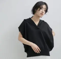 ❤️新品　ADAM ET ROPE'，　ニット スキッパーニットプルオーバー　❤️