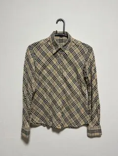 BURBERRY LONDON ノバチェック 長袖シャツ M