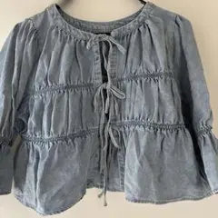 INGNI ライトブルーデニムジャケット　薄手