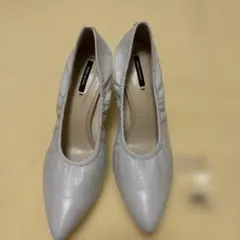 ZARA BASIC ライトグレー パンプス　40