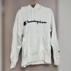 ★最終売切り★Champion フード付きスウェットパーカー Sサイズ ホワイト