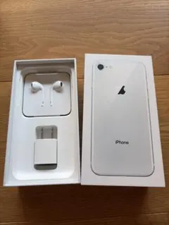 （本体なし）iPhone 8 箱 イヤホンEarPods USB電源アダプタ