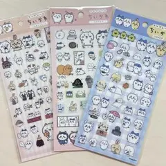 ちいかわ クリアシールセット 3枚入り　B