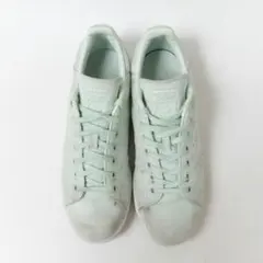 アディダス 26.5cm スタンスミス スエード ミントグリーン スニーカー