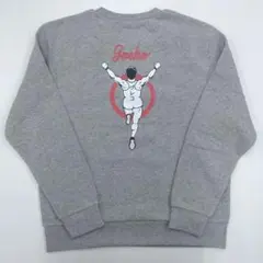 新品タグ付き　グレー　グレコ　おもしろスウェットトレーナー　Mサイズ