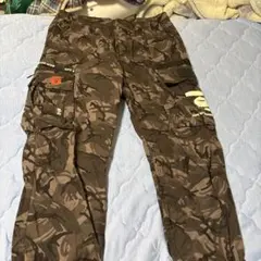 AAPE BY A BATHING APE カーゴパンツ カモフラージュ