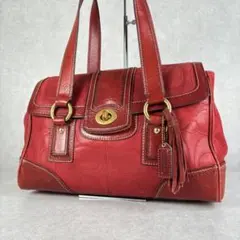 COACH Legacy Turnlock Signature Bag11332
