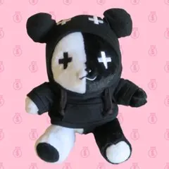 レトクマ ぬいぐるみ(白黒)のサムネイル