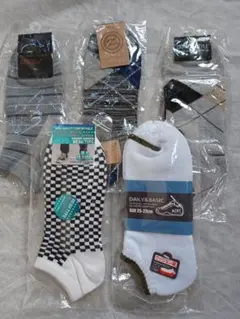 メンズ　スニーカーソックス　5足セットまとめ売り