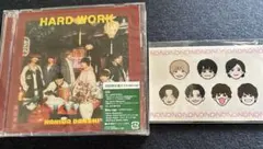 なにわ男子　HARD WORK 初回限定盤2 CD+Blu-ray