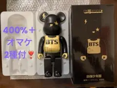 BTS【BE@RBRICK】ベアブリック400%初期Vr.＋生写真＋オマケ2体！のサムネイル