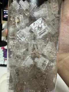 LEOBOG Ice Soul 82個 キースイッチ クリア軸